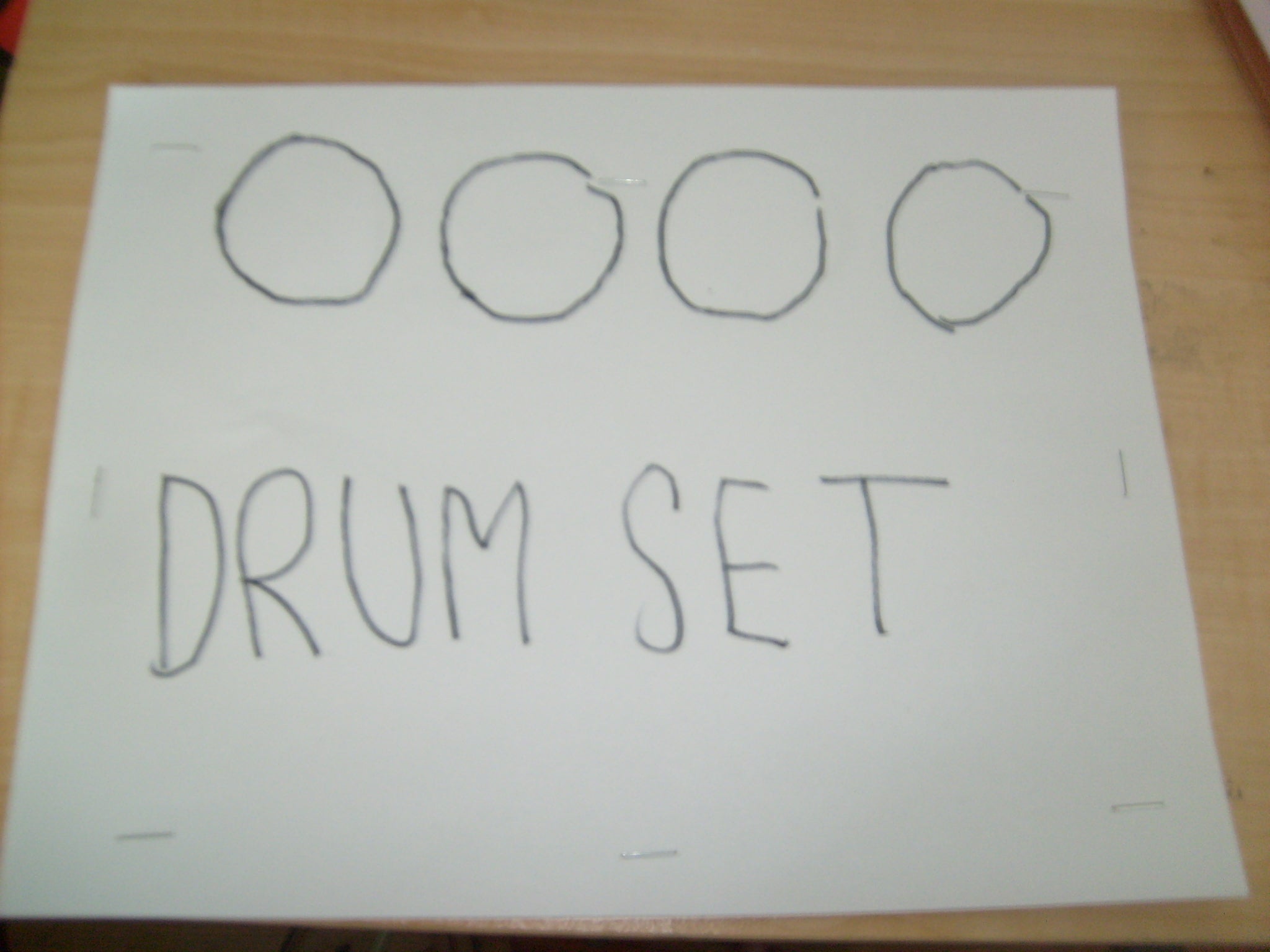 Paper Drum Set 3 Steps Instructables