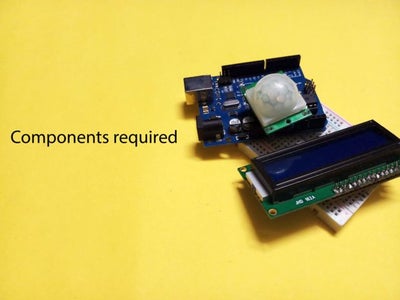 PIR Sensor and LCD Interface to Arduino : 5 Steps (with Pictures ...