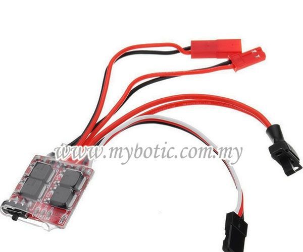 Tutorial 30A Micro Brush Motor Brake Controller by Using Servo Tester