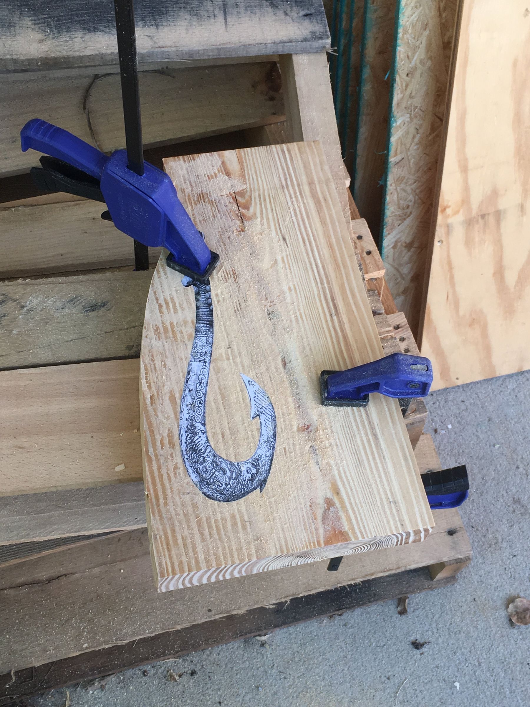 diy large wooden fishing hook Koa Wood Hawaiian Fish Looking for the perfect gift for the avid fisher in your life Survival Skills: Make Your Own