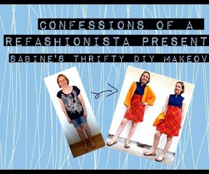 The (first) Thrifty Refashionista DIY Makeover 