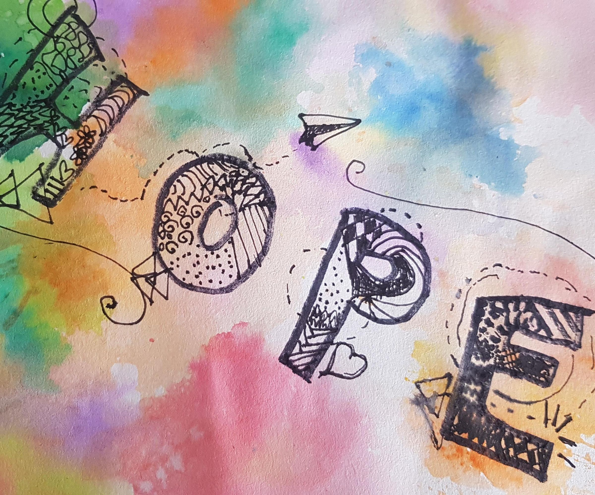 Colorful Pen Blotches