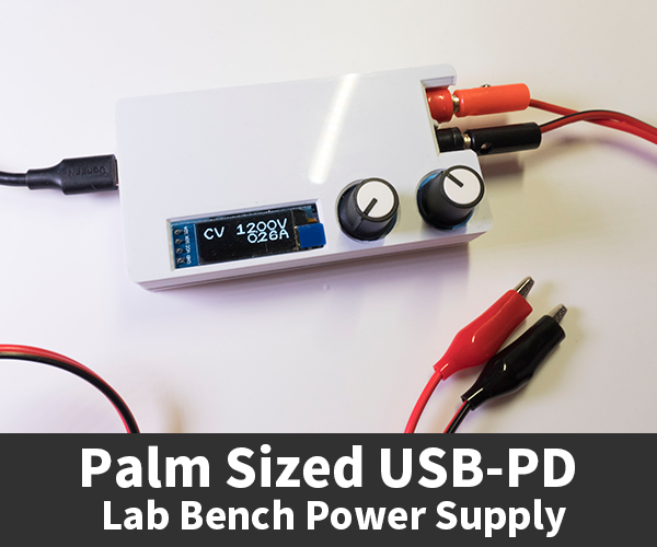 DIY Pocket Sized PD Powered Power Supply