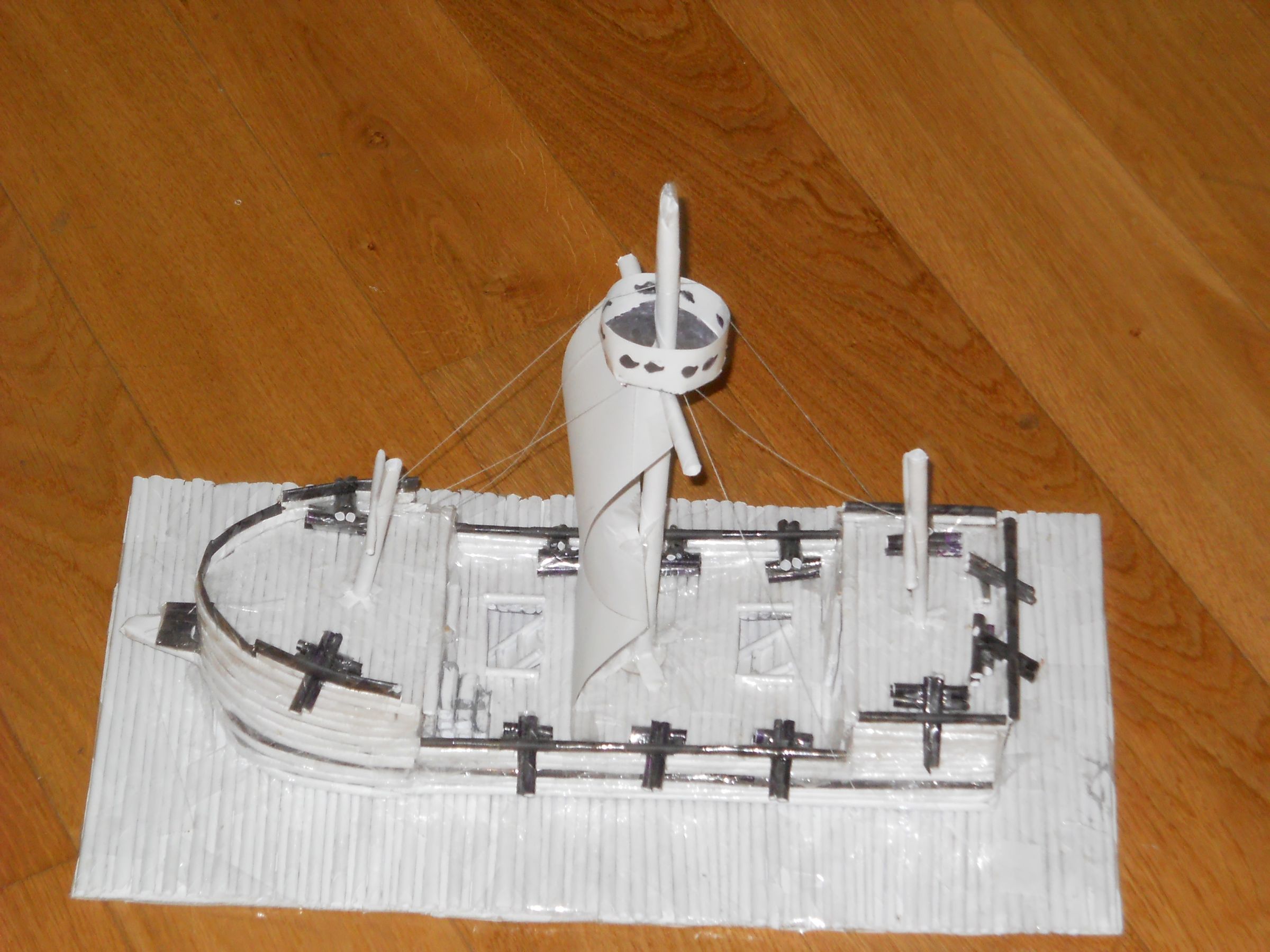 How to Make an Entire Ship Out of Paper