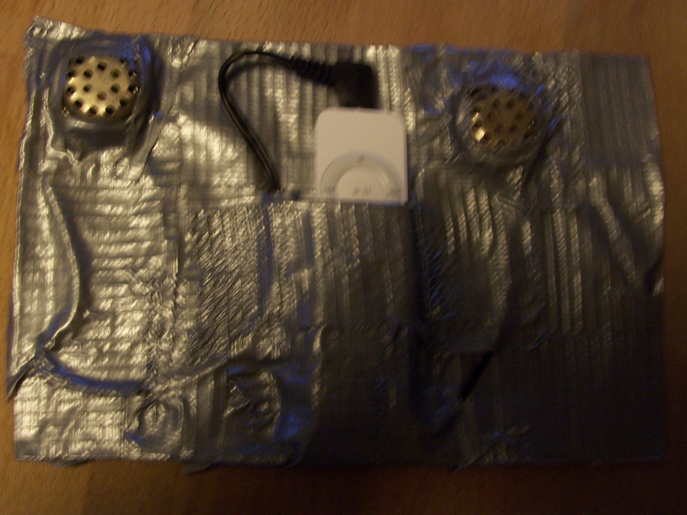 Pocket Mp3 Case and Speakers