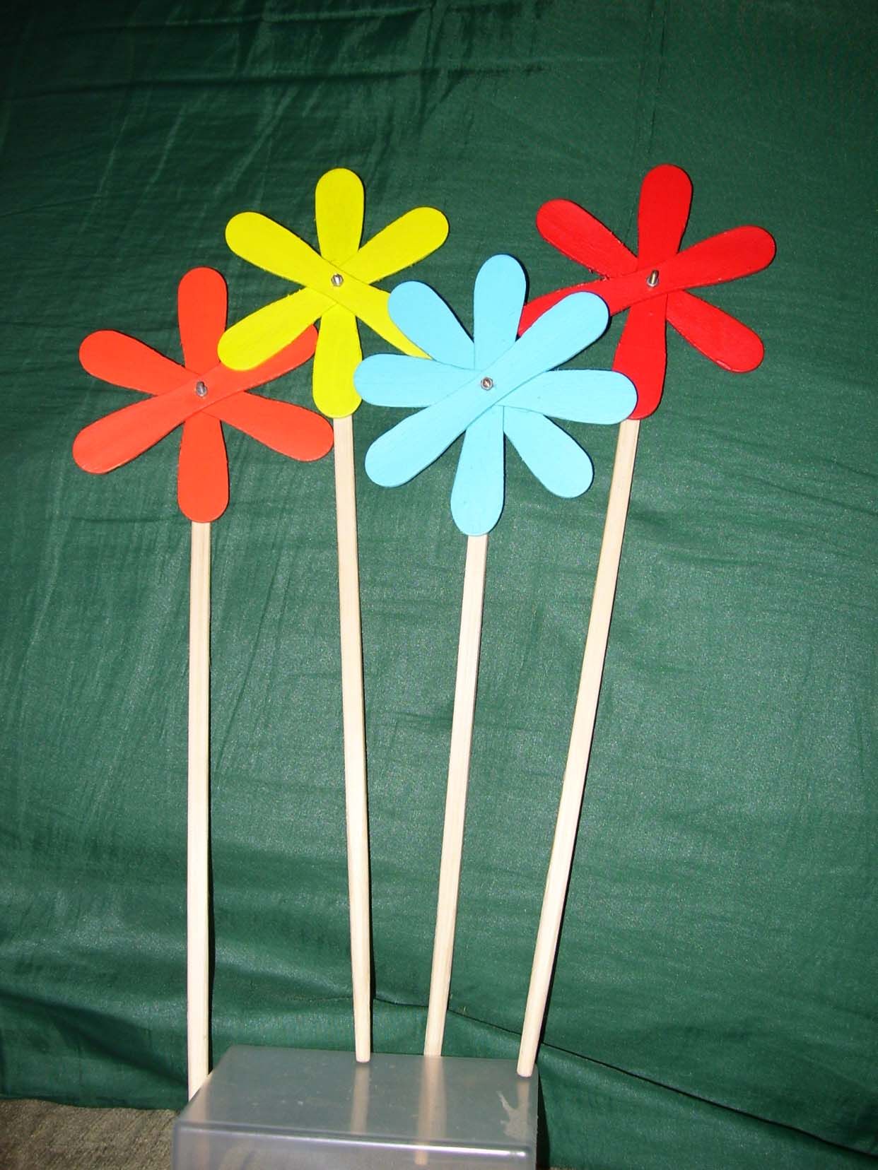 Lollychop Flower - Recycl'Art
