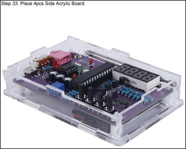 Place 4pcs Side Acrylic Board