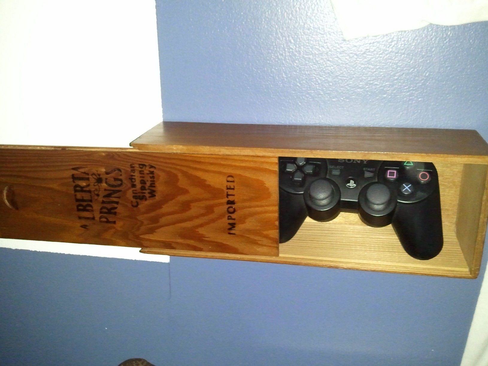 Whisky Box Remote Contol Holder