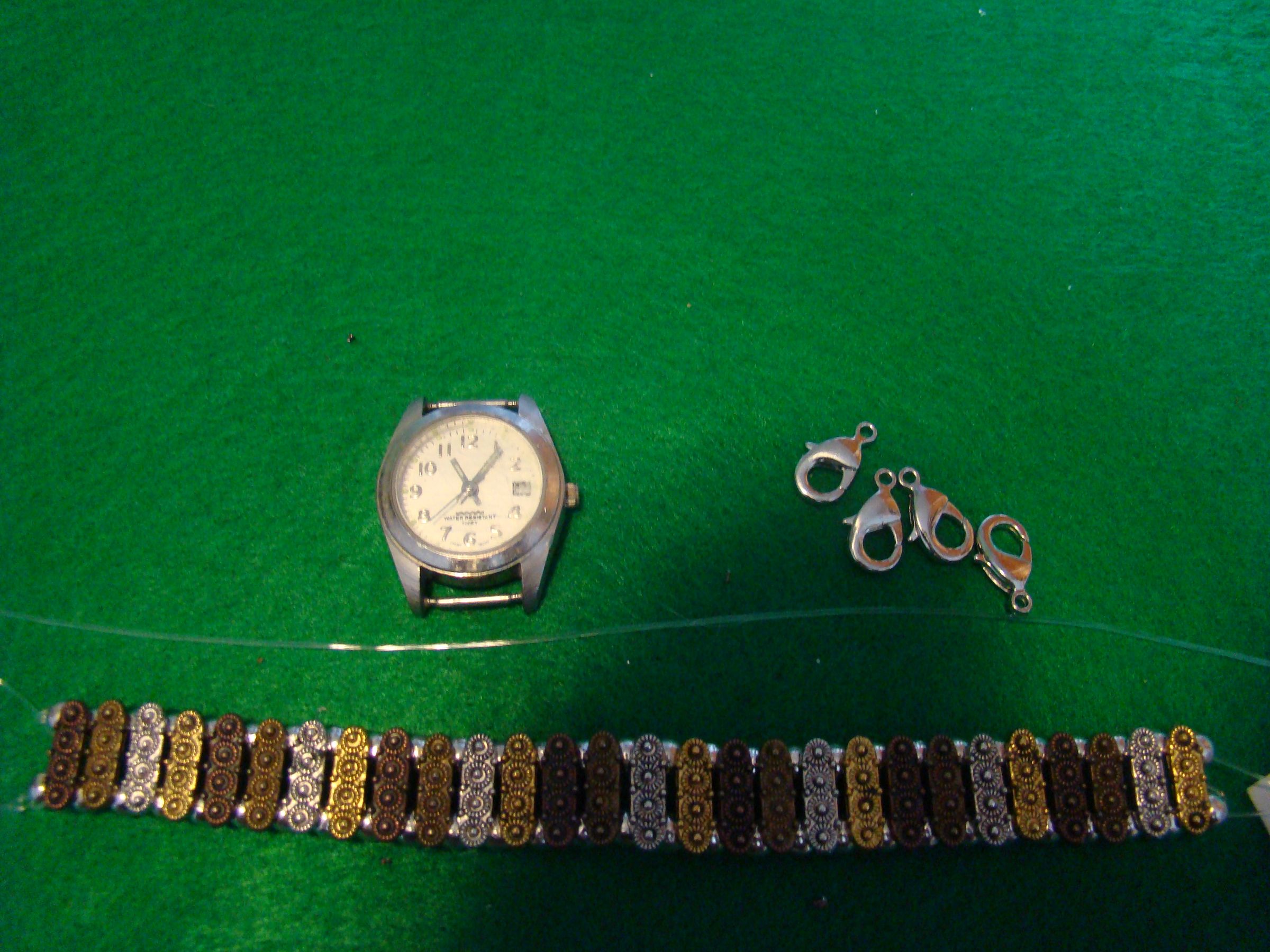 How to Make a Beaded Watch Band 7 Steps Instructables