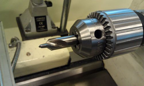 Boring the Center Hole