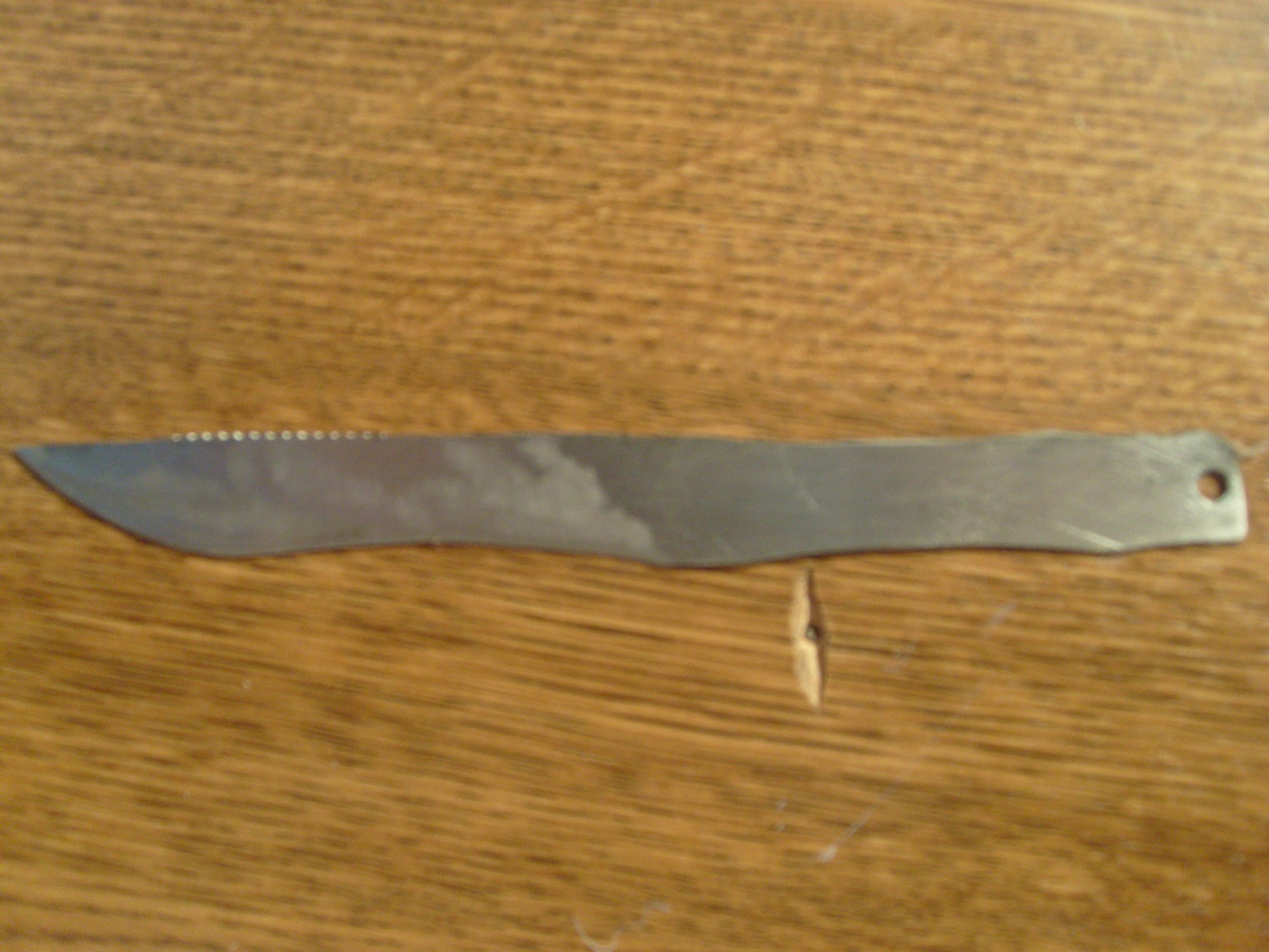 Sawzall Blade Knife Blade 6 Steps Instructables