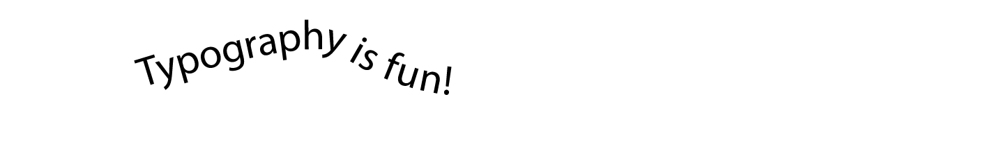 Create Unique Typography! Learn How to Type on a Curved Path