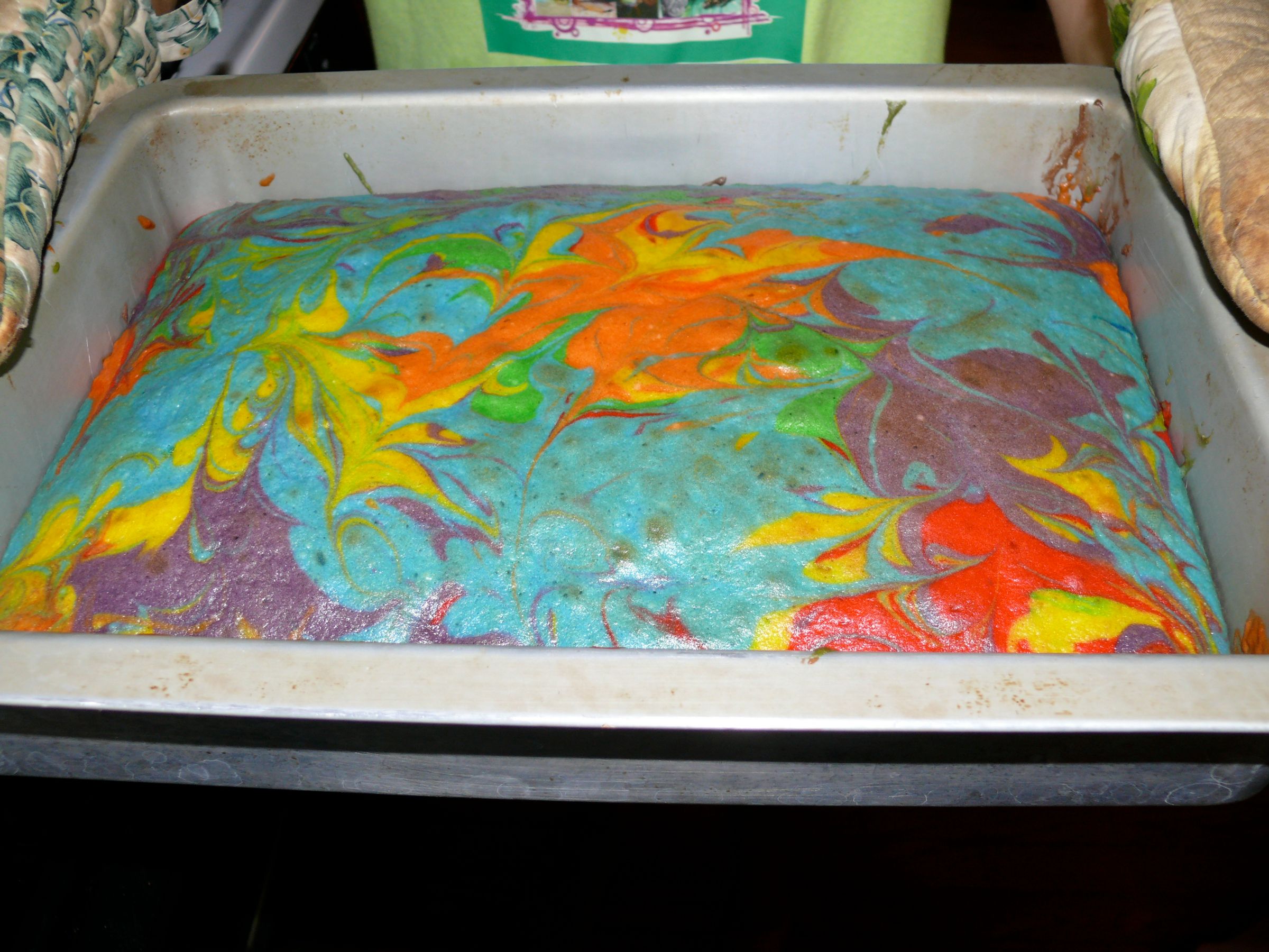 The Tie Dye Cake