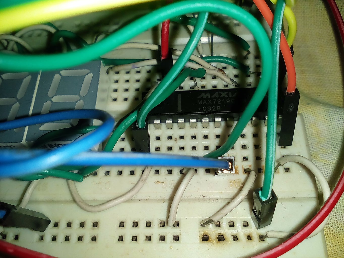 Temperature and Humidity Monitor Using DHT22 & MAX7219 : 4 Steps (with ...