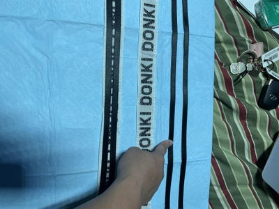 Glue Ribbon to Straps