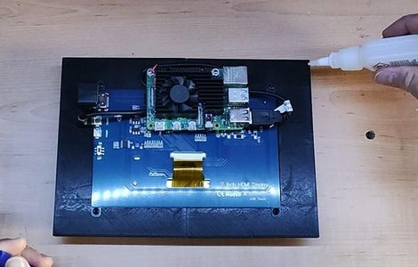 Join the Touchscreen and the Case