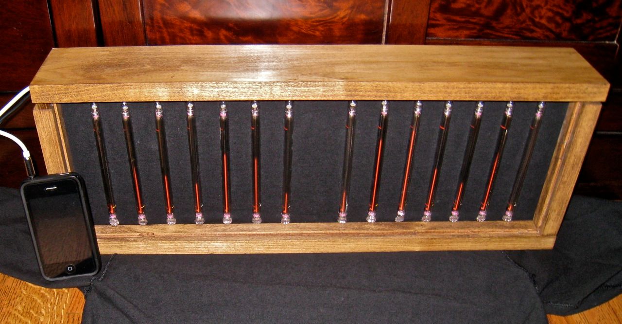 Nixie Tube Music Visualizer