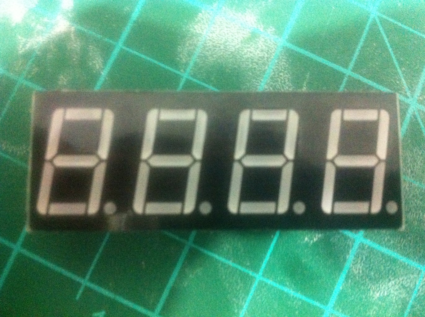 Arduino 4 Digit 7 Segment Display