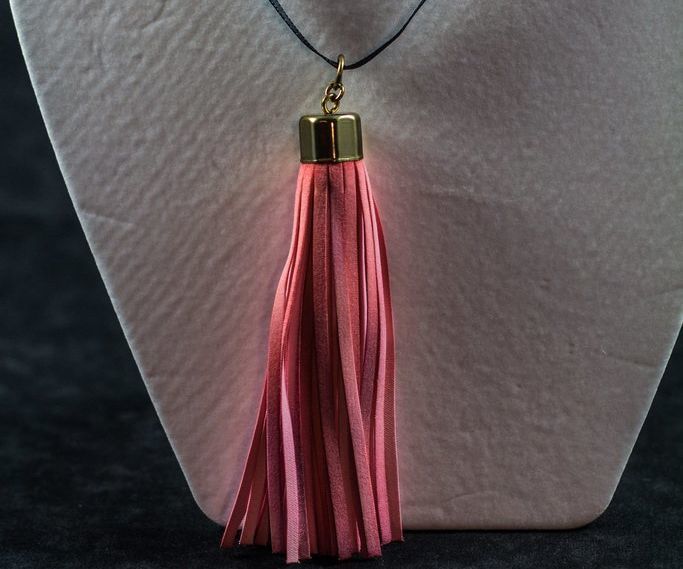 Transforming a Shower Curtain Tassel Into Jewelry