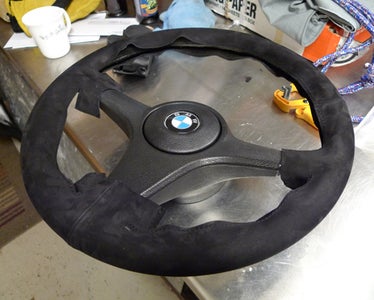 Reupholstering a Steering Wheel