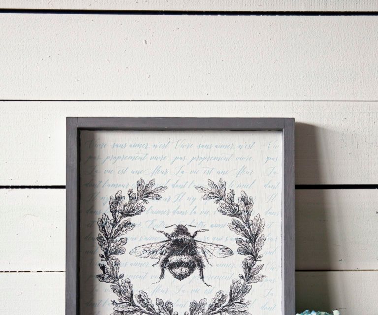 BEE You Wall Art DIY Project