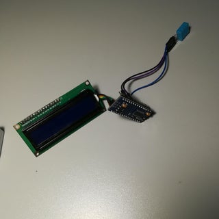 DISPLAY HUMIDITY AND TEMPERATURE ON LCD WITH ARDUINO NANO : 5 Steps ...