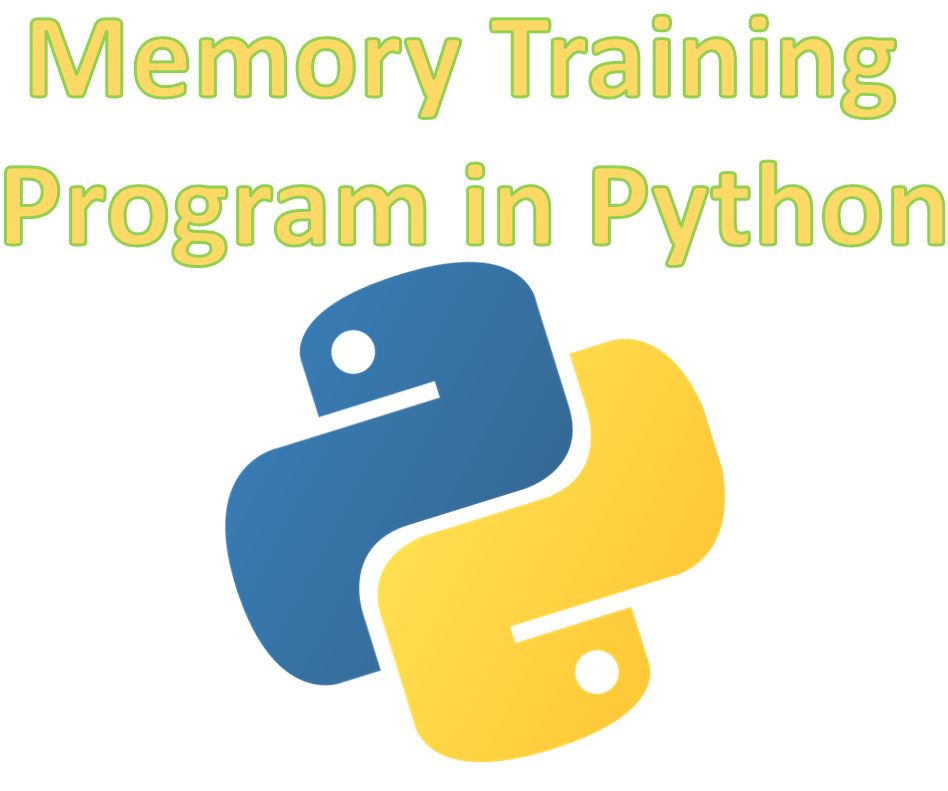 Memory Trainer in Python