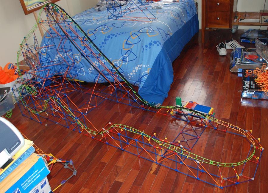 Micro Knex Panic Roller Coaster