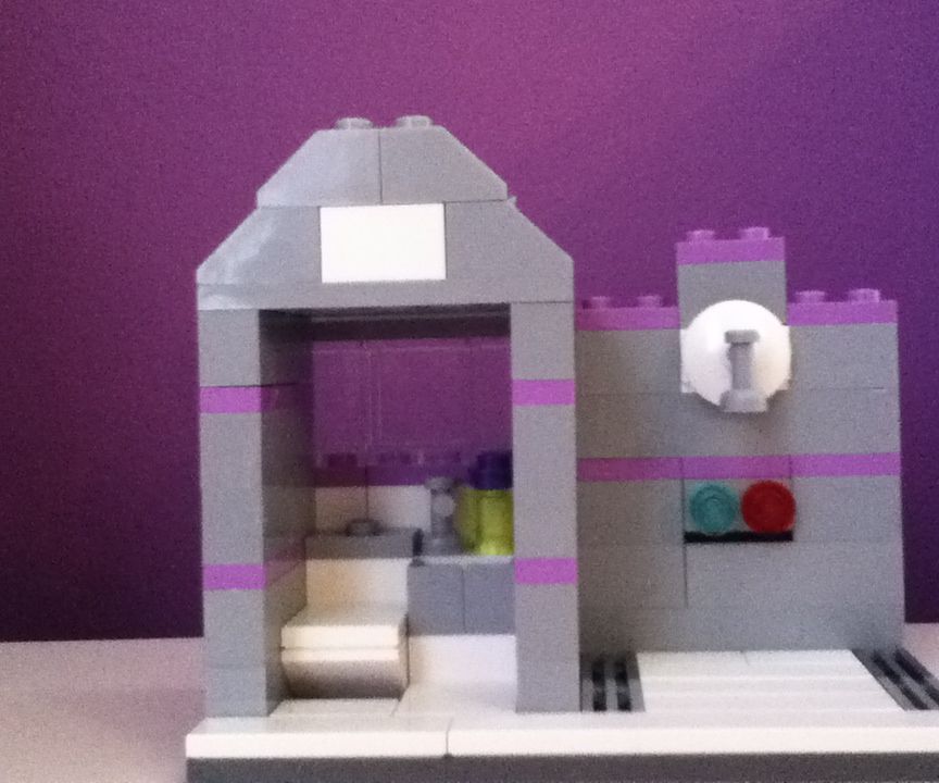 Lego Beach Bathroom Wash-Up Area