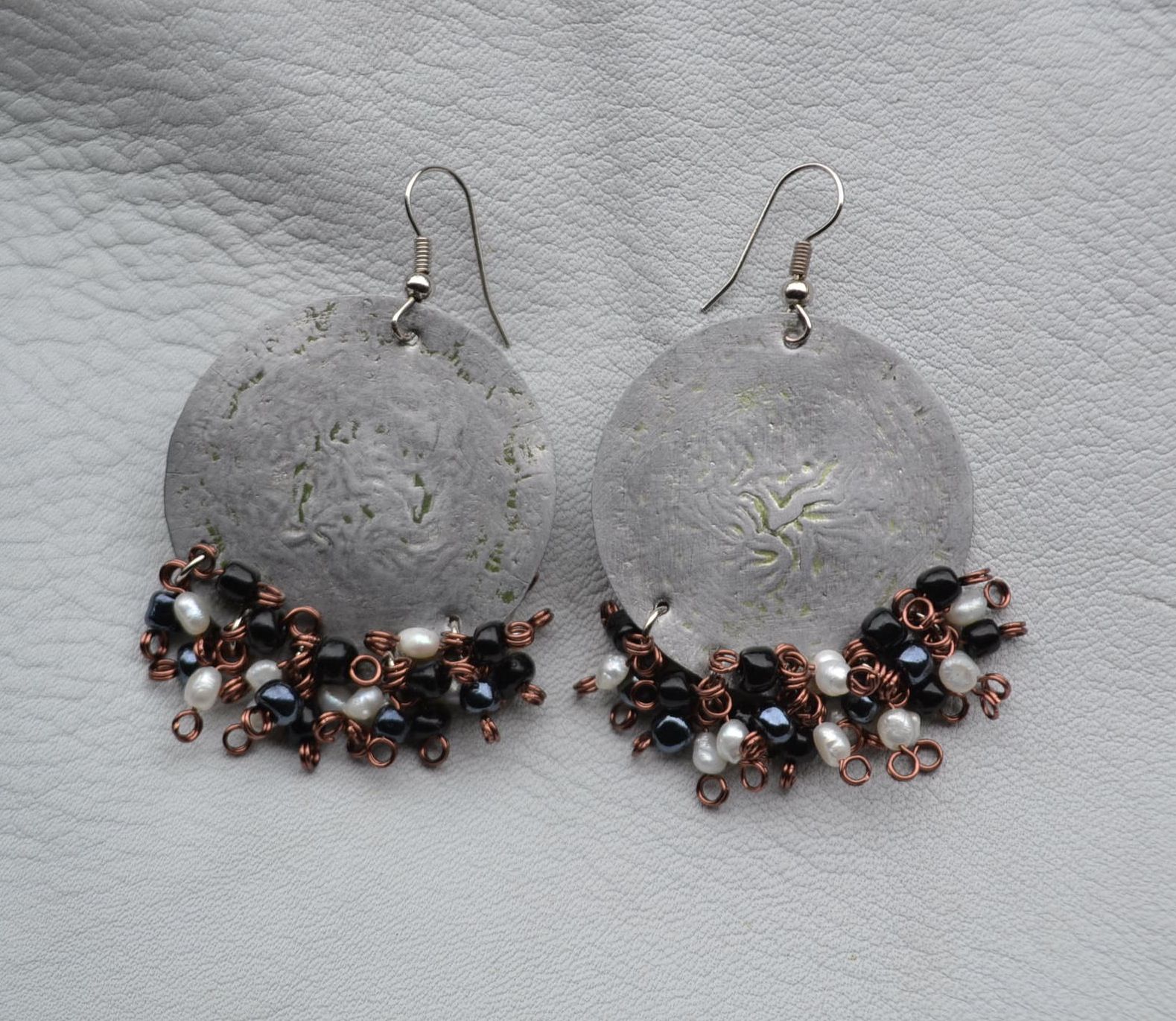 ★EARRINGS FROM BEER CAPS★