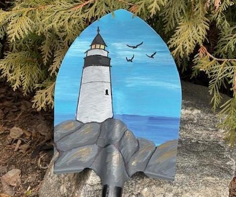 GARDEN ART SHOVEL