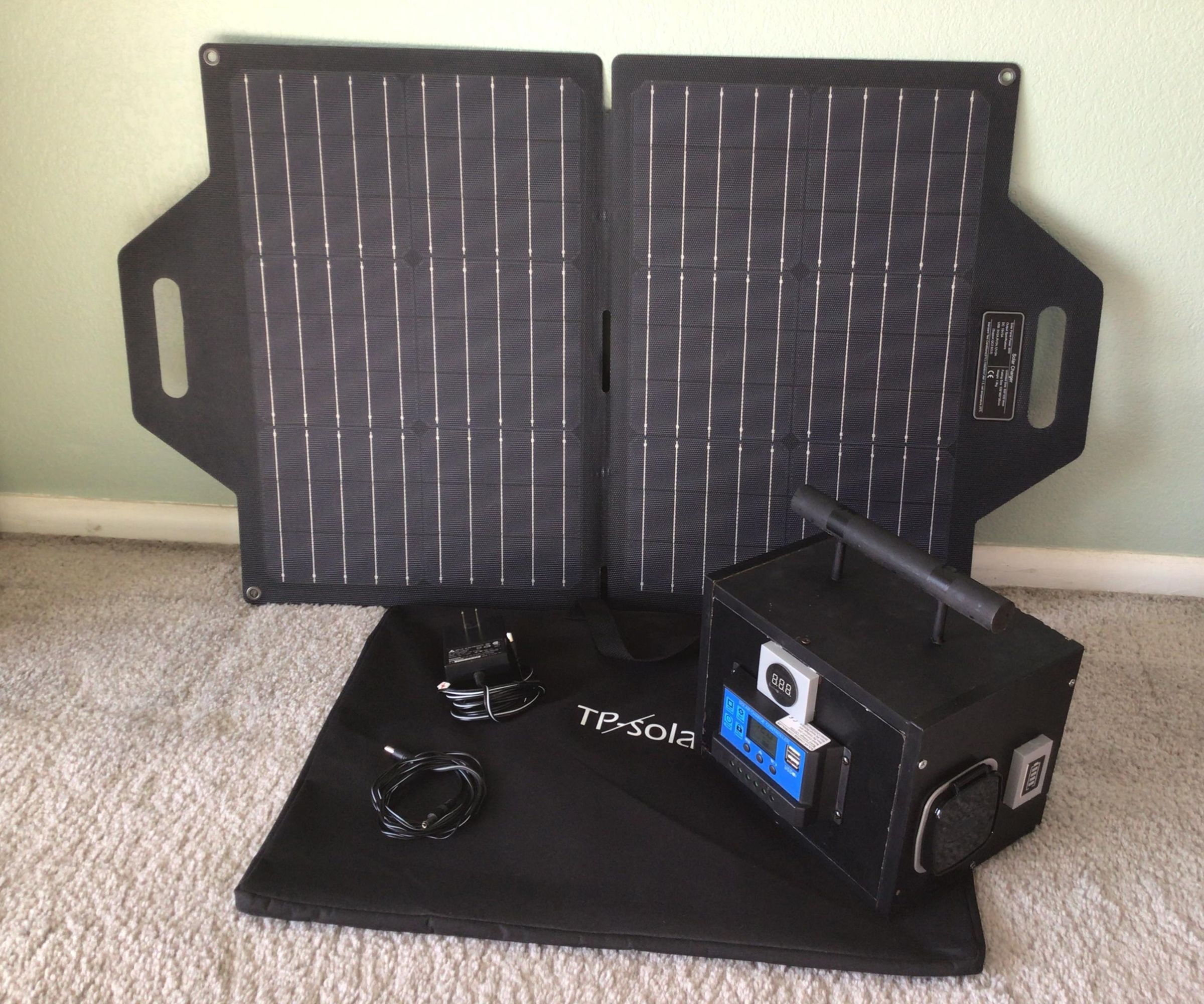 Make a Portable Solar Power Generator 