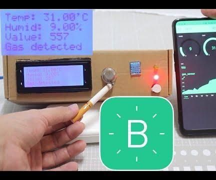 How to Make a LoT Smoke/Alcohol Detectors & Fire Alarms With NodeMCU ESP8266 Blynk DHT11, MQ-2, MQ-3