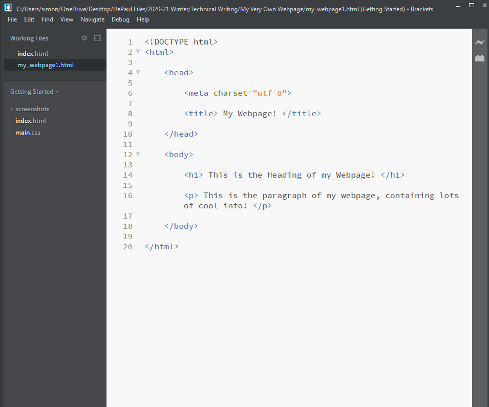 Learn How to Build Your Own Webpage Using HTML!