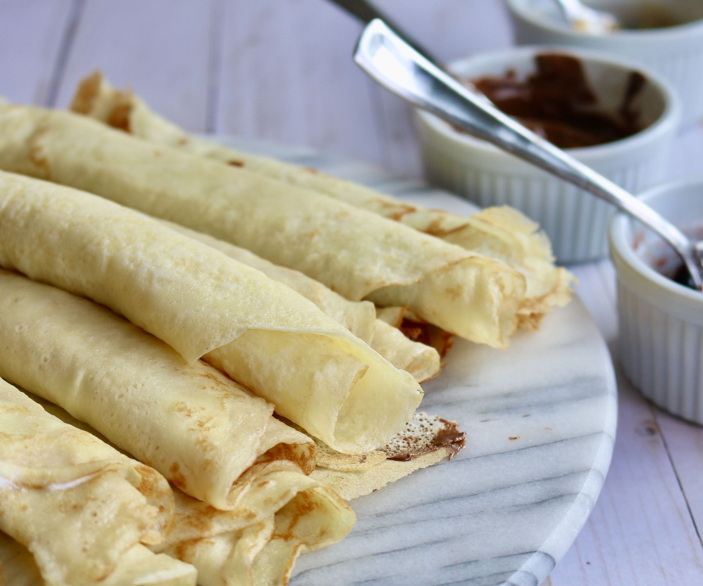 How to Make Crepes| Romanian Style Crepes | CLĂTITE