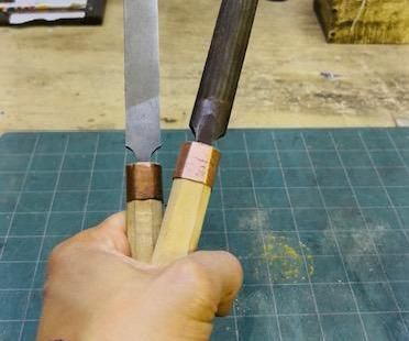 DIY Copper Tool Ferrule for Irregular Shapes