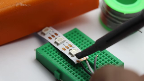 Preparing LED