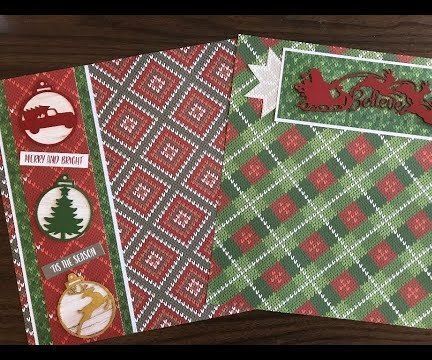 Holiday Scrapbook Pages!