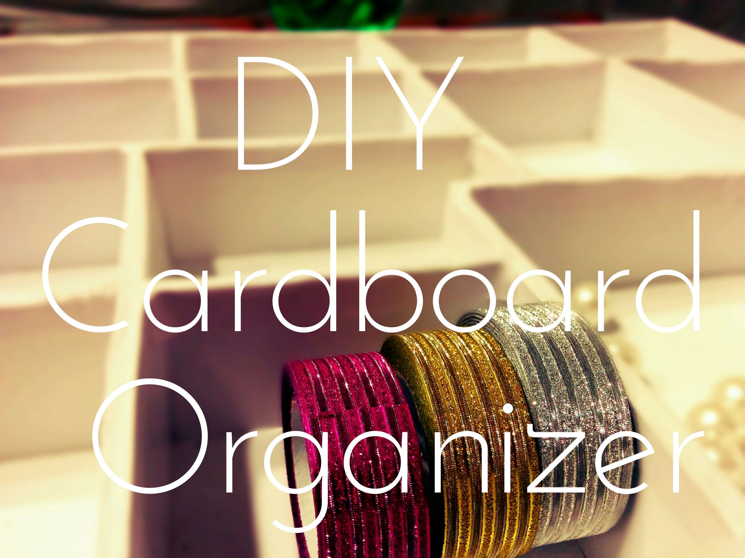 Cardboard Organizer