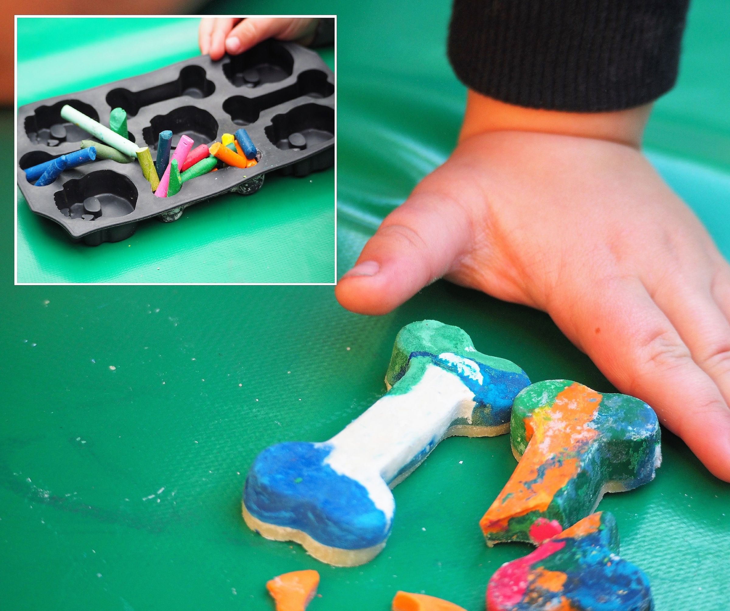 Use the Sun to Melt New Crayons