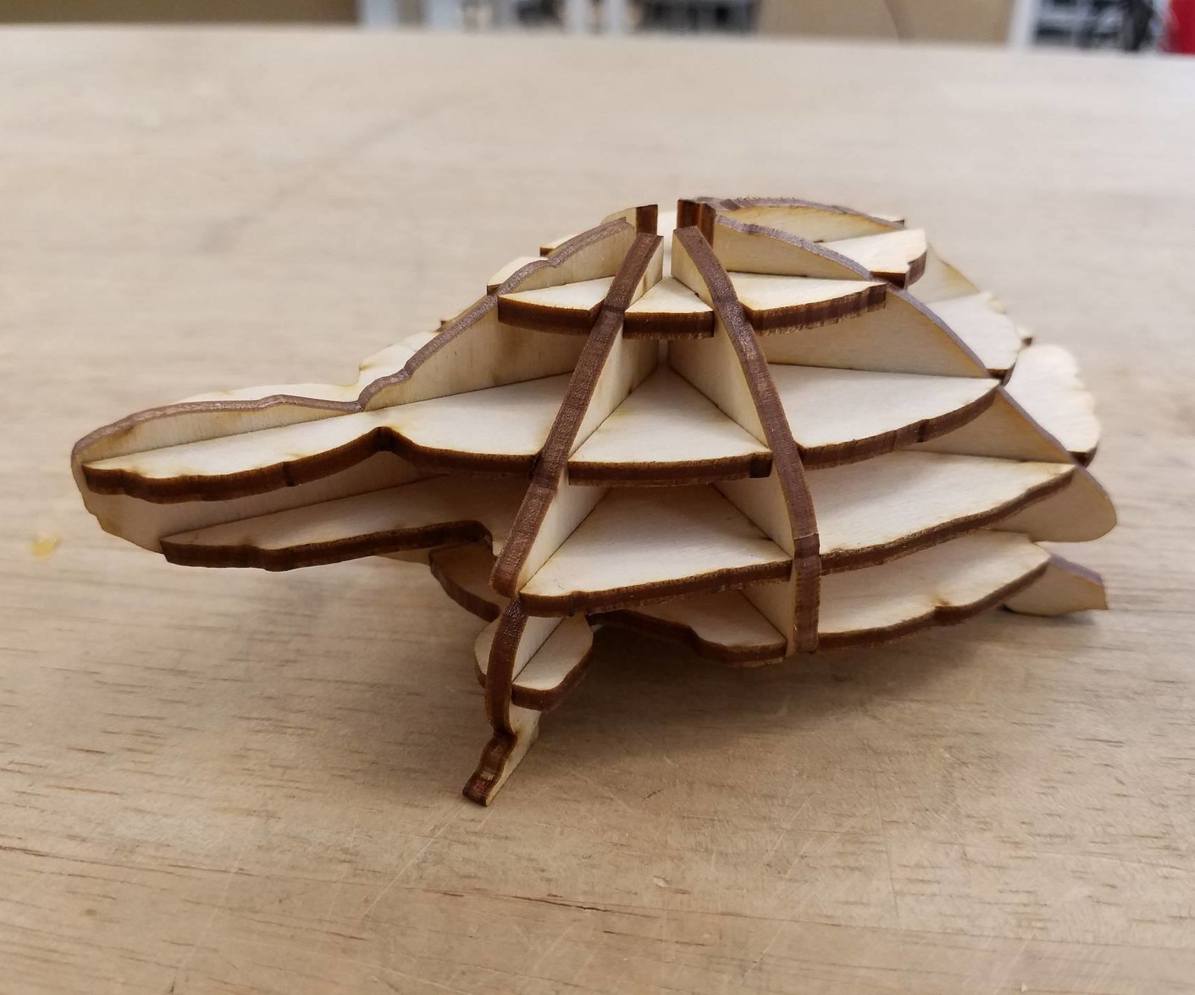 Laser Cut Turtle
