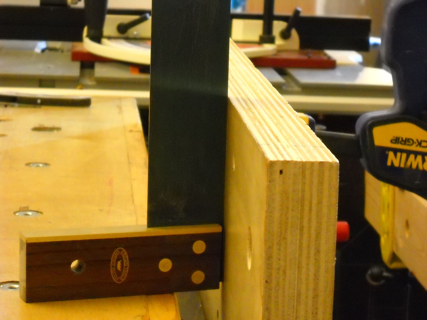 Work-frame From a Kitchen Table Frame - the Workbench Built Around What ...