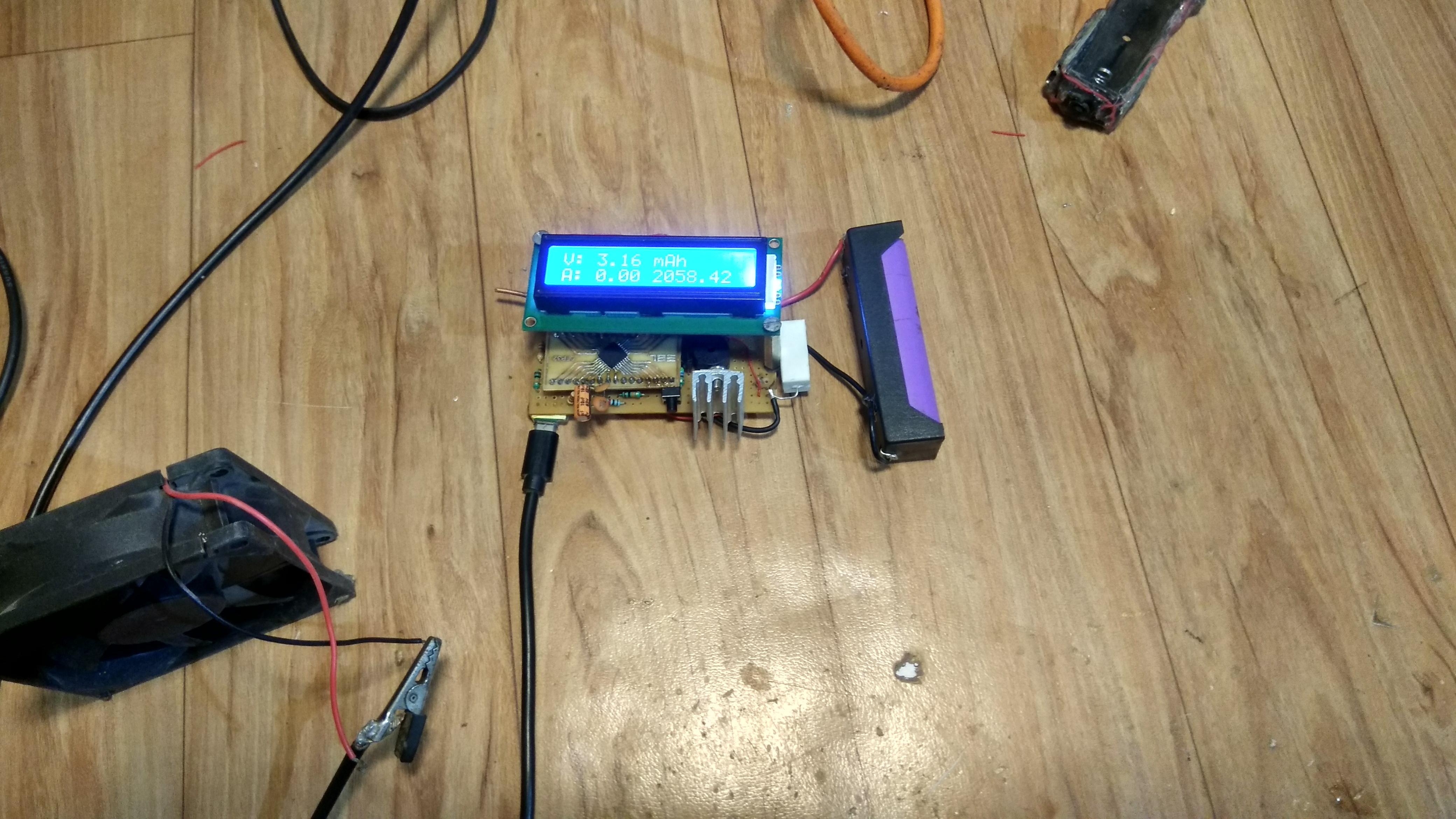 DIY BATTERY CAPACITY TESTER 4 Steps Instructables