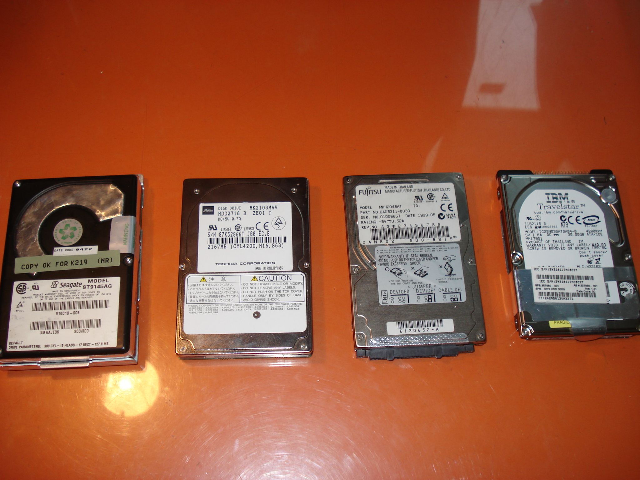Generations of HDD's