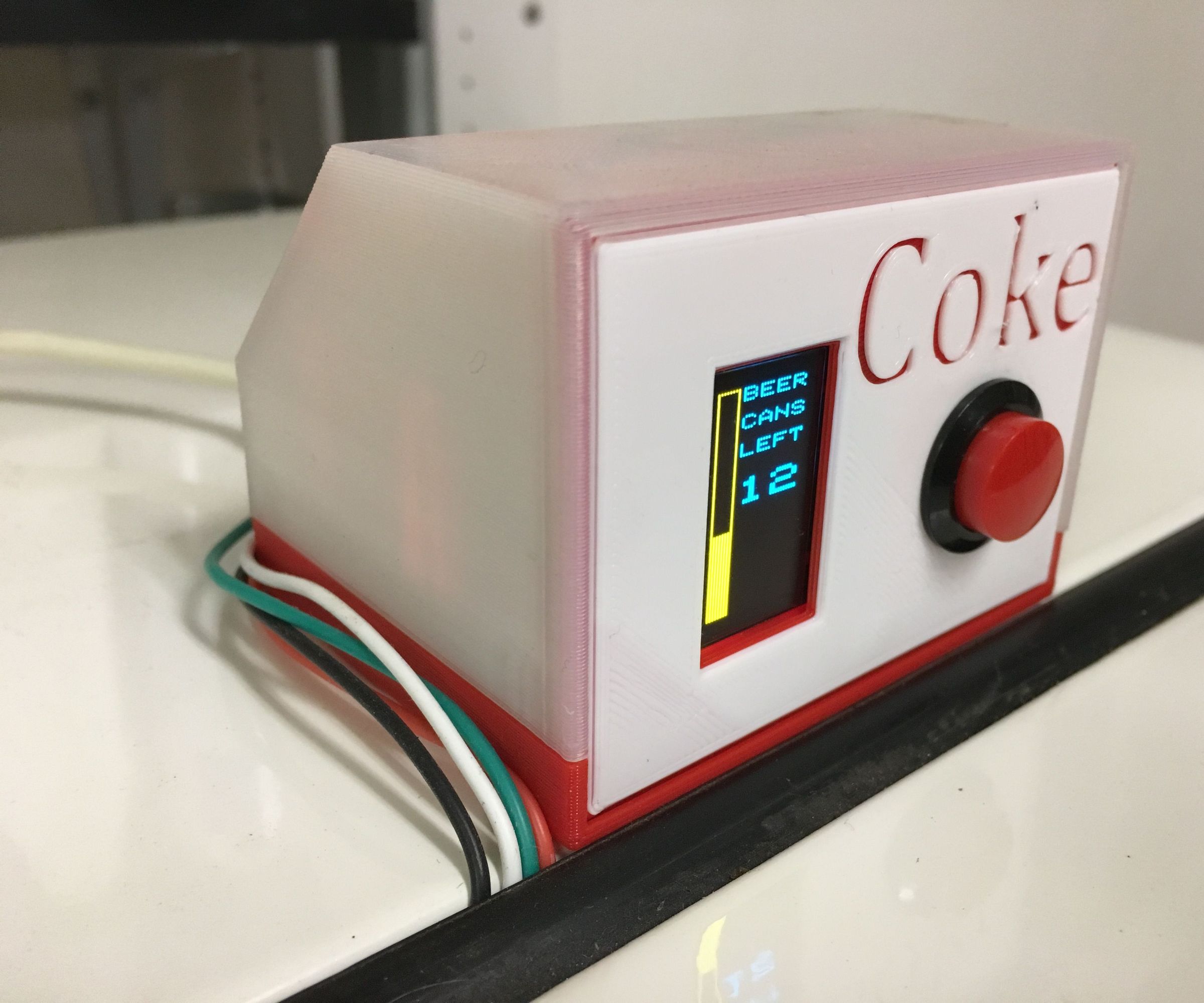 Coke Machine Can Level Detector