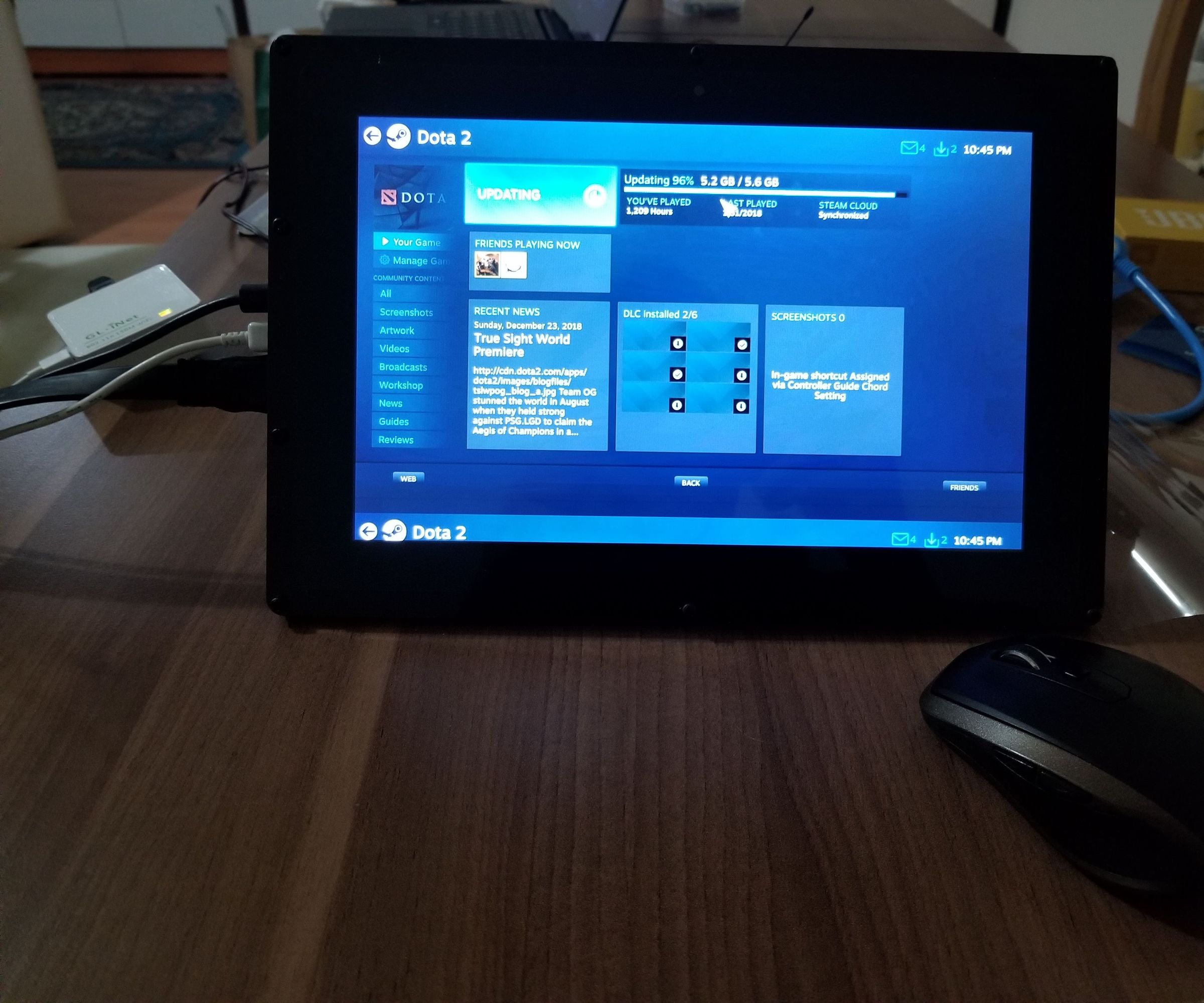 Playing DOTA on Raspberry Pi Using Steam Link