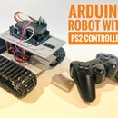 Arduino Robot With PS2 Controller (PlayStation 2 Joystick)