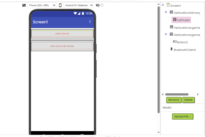 Building the Mobile App With MIT App Inventor