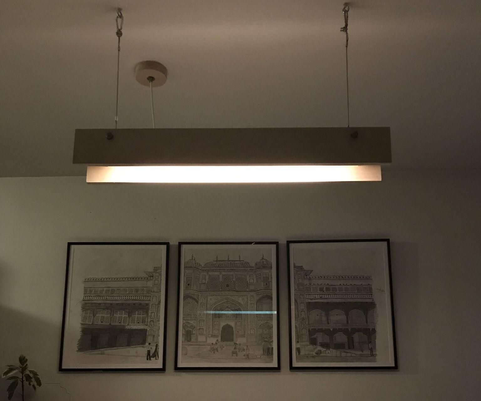 Plywood Chandelier
