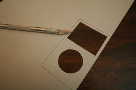 Cutout Window and Wheel